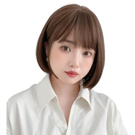 Brightlele Wig, Short Bob, Full Wig, Ladies Wig, Women's Wig, Black Hair, Blonde Hair, Everyday Use tf1704-UB