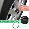 20PCS Car Wheel Lug Nut Covers, 17mm Black Lug Nut
