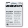 Magic Slider 1/4" Round Self-Adhesive Furniture Sliders – Protect Floors