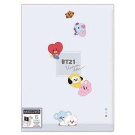 Klux BT21 Color 6 Pocket Clear File Coro [055556]