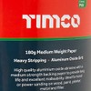 TIMCO 60 Grit Sandpaper Roll - Yellow - 115mm x