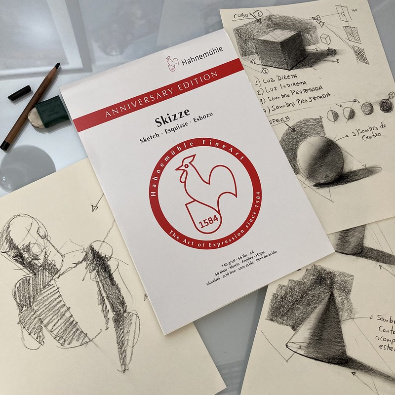 Hahnemühle Anniversary Edition A4 Sketch Pad 140gsm 50 Sheets