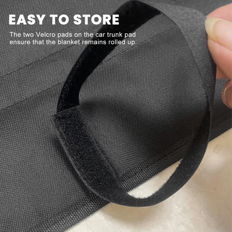 Munsesi Universal Car Boot Protector Mat, 31 x 25 Inch