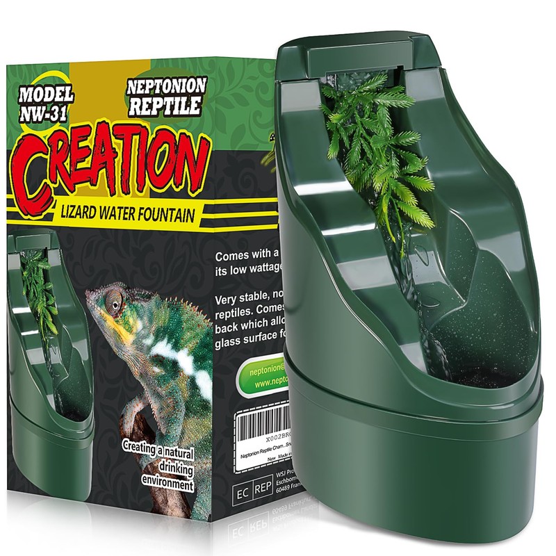 NEPTONION Reptile Chameleon Cantina Drinking Fountain Water dripper Comes with