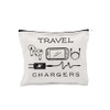 Travel Cable Organizer Bag for Women Men Charger Organizer Travel