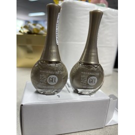 Maybelline New York (2) NEW Maybelline Fast Gel Nail Lacquer-  Gray Envy,  Fast Drying