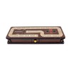 House of Cribbage - Continuous Cribbage Board/Box Inlaid in Wenge