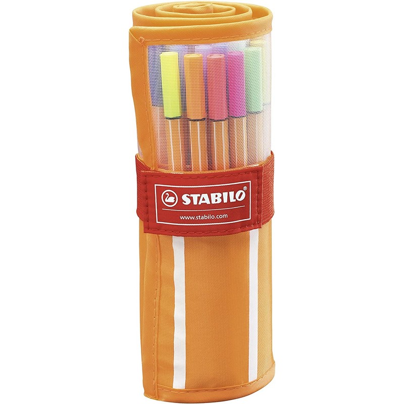 Stabilo® Fineliner Point 88® Rollerball Set Case with 30 Pens