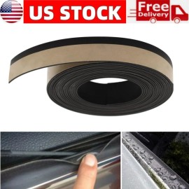 Unbranded 4M Rubber Seal Strip Universal Car Door Window Trim Self Adhesive Weatherstrip