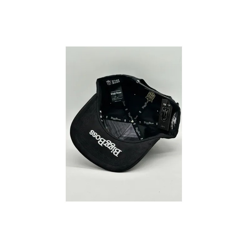 Gorra Big Boss Gallo Negro/dorado Gamuza 100% Original