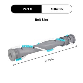 CPAI 3197A Brush Roll Compatible with Bissell 3197A 3198 3198A 3197 3196 3195 2252 2254 2486 2489 2488 PowerForce Helix Bagless Upright Vacuum (2 Brush roll)