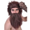 Dr Toms Caveman Wig & Beard Set