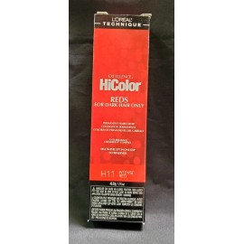 L'Oréal L'Oreal HiColor for Dark Hair/H11 Intense Red 1.74oz (3 Pack) & 8oz 20 Vol Oreor