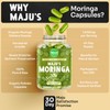 Maju Superfoods Organic Moringa Capsules, Oleifera Leaf, Extra-Fine Quality Moringa