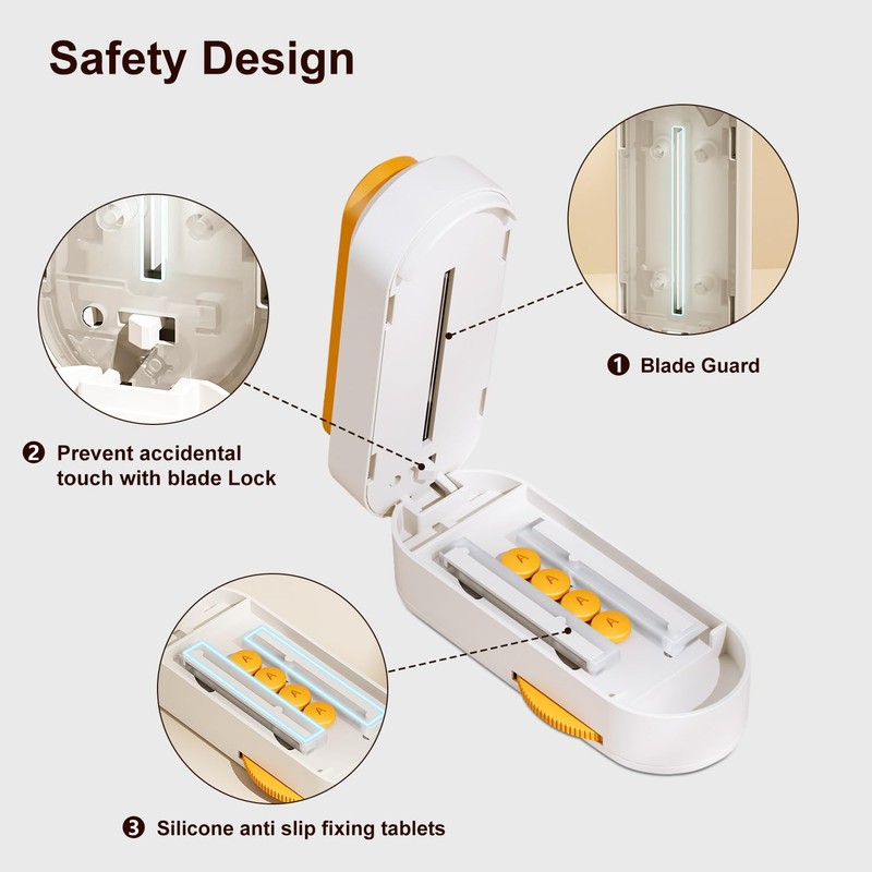 Pill Cutter Splitter for Small and Tiny Larger Pills. |ONE