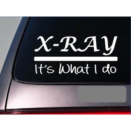 X-ray Sticker Decal *E288* x-ray tech Radiology Radiologist er Hospital Film