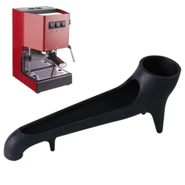 Coffee Machine Water Tank Funnel,Long Water Funnel Coffee Machine Water Spout for Espresso Machine Also fits All Flat Top Coffee Machines(black)