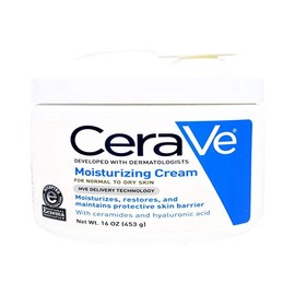 CeraVe, CeraVe Moisturizing Cream with Pump, 16 Ounce