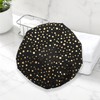 VOCOSTE Shower Cap, Hair Cap, Dot, Double Layer Waterproof, Reusable