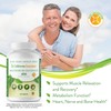 Magnesium Glycinate 400 - Chelated, High Absorption Magnesium for Muscle