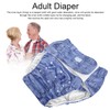 Adult Diaper Adjustable Washable Elderly Diaper Reusable Incontinence Nappy PantsA09
