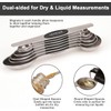 7-Piece Magnetic Measuring Spoons Set – Dual-Sided Stainless Steel, Small