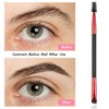6 brochas de cejas para cejas en ángulo y cepillo