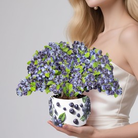 Pinelife Paper Pop up Cards 3D Blueberry Popup Greeting Card for Birthday, Anniversary, Gifts Card with Blank Note Card and Envelope, Blueberry Harvest