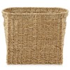 Casafield Woven Magazine Holder with Handles, Natural - Seagrass Storage