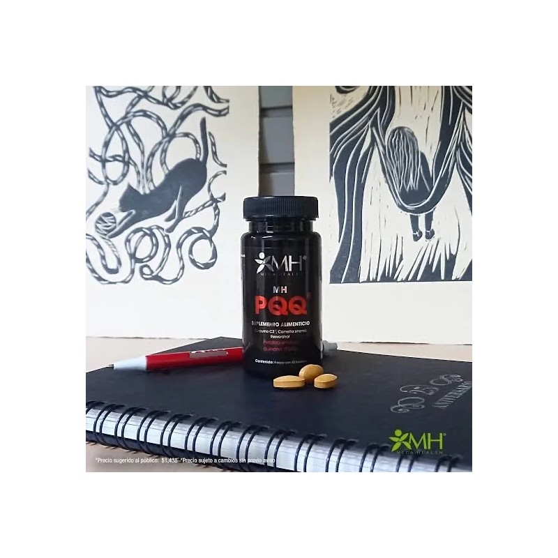 Mega Health Pqq 60 Unidades Neutro