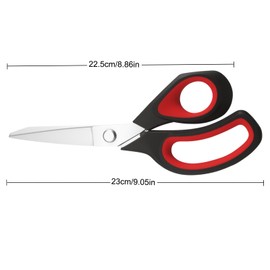 Fabric Scissors, All-Purpose Heavy Duty Utility Shears for Sewing &Garment Making, Stainless Steel Professional Handcrafted Scissors, All Purpose Heavy Duty, For Sewing Fabrics and Leather Garments