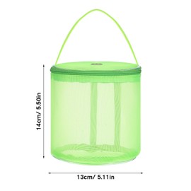 2 pcs Yarn Bags Yarn Storage Bag Knitting Bag Crochet Organizer Yarn Holder Knitting Supplies Sewing Bag Portable Crochet Bag Compartments