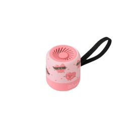 Mr Wonderful* Mini Bluetooth Speaker with Heart Design Brand Running Time of 3-4 Hours Pink
