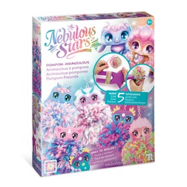 Nebulous Stars Pom-Pom Animouulous Craft Kit, Multi-Colour