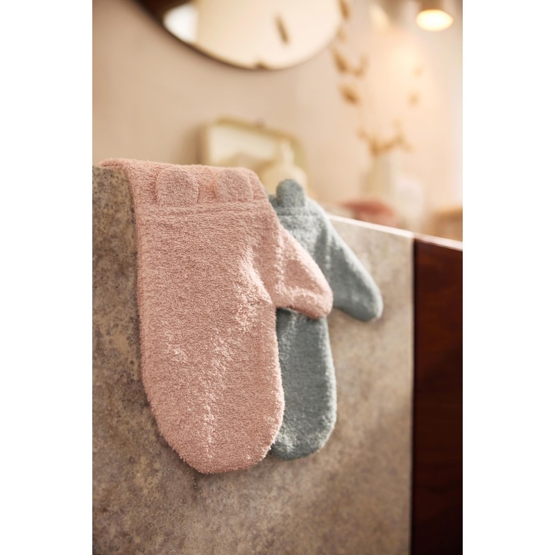 Jollein Waschhandschuhe Baby - Frottee - Wild Rose - 42x15cm