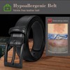 XZQTIV TSA Belt For Men Metal Free Dress Belts Hypoallergenic