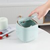 diyannuo Plastic trash can creative mini desktop trash can, with