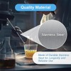 Pack of 6 Spatulas, Laboratory Spoons, Stainless Steel Micro Spoon