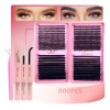 Extensiones De Pestañas 9-18mm 800pcs Para Maquillaje Diy