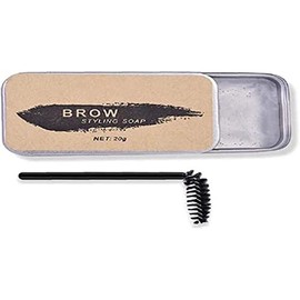 Kit de jabón para cejas, jabón de cejas salvajes impermeable 3D plumas, crema moldeadora para cejas naturales