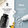 Life Company Zinc 200 Cápsulas Ingredientes Naturales Colágeno Vitamina Blend