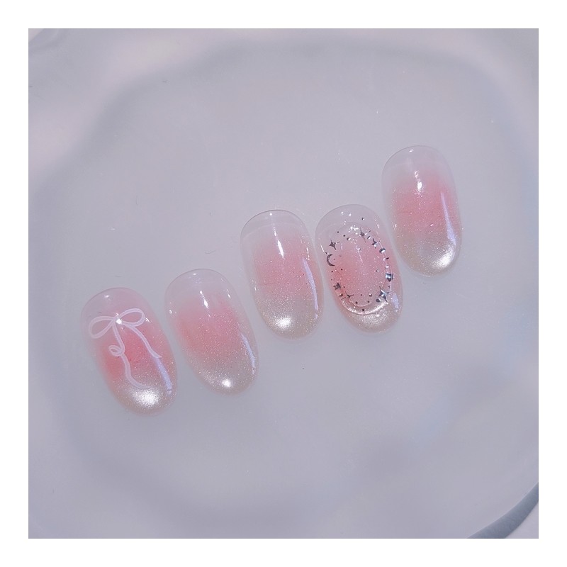 Cheek Glow Handmade Nail Tips Ball Touch Magnet Gra Nail