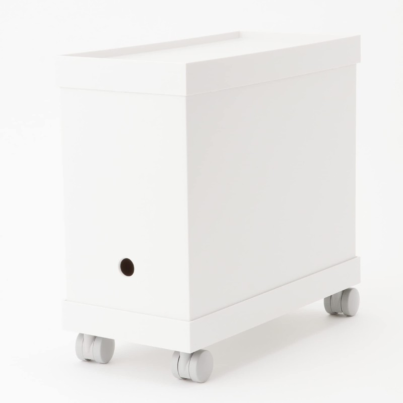 MUJI NCE51A3A Recycled Polypropylene File Box Standard Caster Attachment Lid