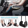 BESKAR Airplane Footrest Made with Premium Memory Foam - Airplane