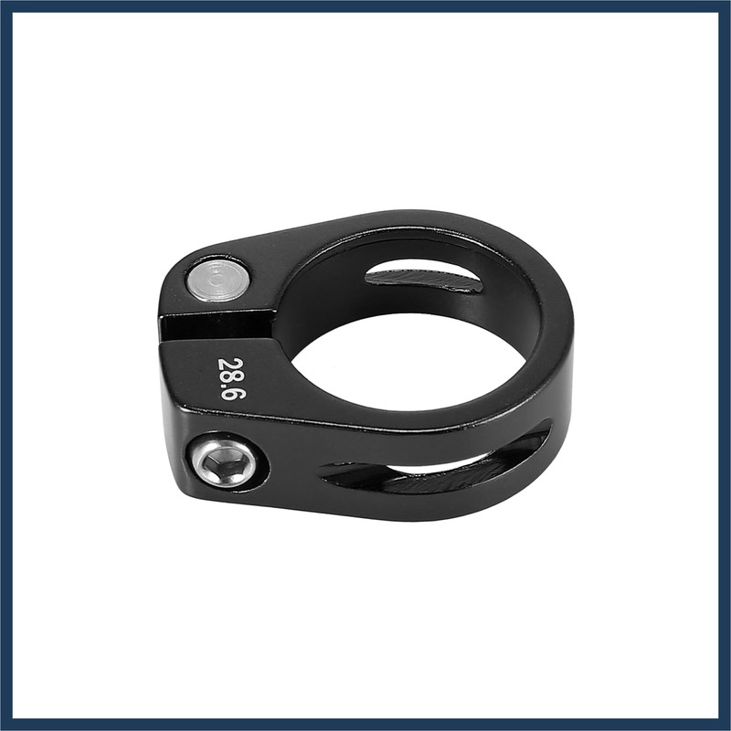 INFINAUTO 28.6mm Aluminium Alloy Bicycle Seat Post Clamp Seat Post