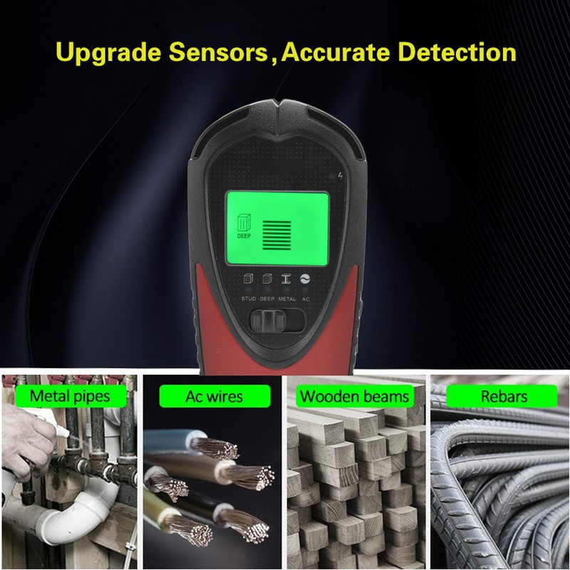 Wall Scanner 4 in 1 Function Automatic Calibration Sensor Technology