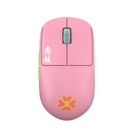 Pulsar Gaming Gears X2H Mini (High Hump) Demon Slayer Edition Wireless Gaming Mouse, Ultra Lightweight 53g, PAW3395 26K DPI Sensor, Optical Switch, Symmetrical Shape, Lag-Free 2.4 Ghz, Mitsuri Design