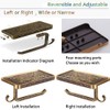 Fredysu Bronze Toilet Paper Holder, Antique Brass Toilet Paper Towel
