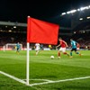 8 Pieces Solid Red Soccer Referee and Corner Flags