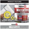 Zinsser 5001 WaterTite Professional Waterproofing Paint, Gallon, White